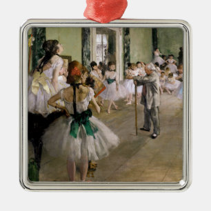 Edgar Degas - The Dance Class Ornament Aus Metall
