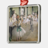 Edgar Degas - The Dance Class Ornament Aus Metall (Links)