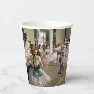 Edgar Degas - The Dance Class Pappbecher