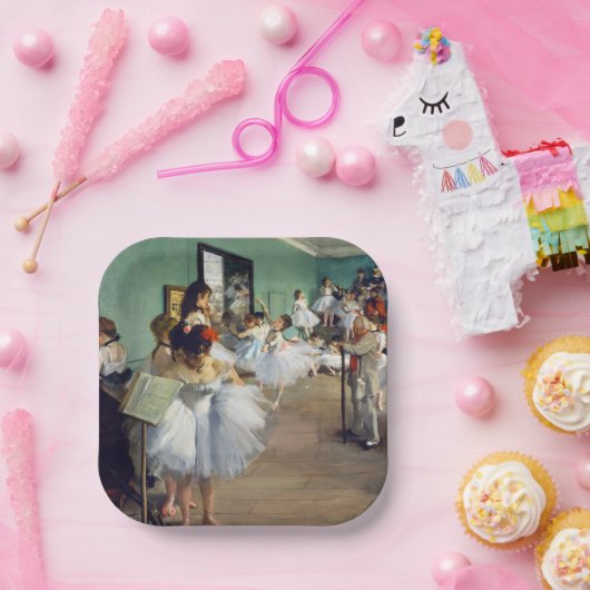 Edgar Degas - The Dance Class Pappteller (Party)