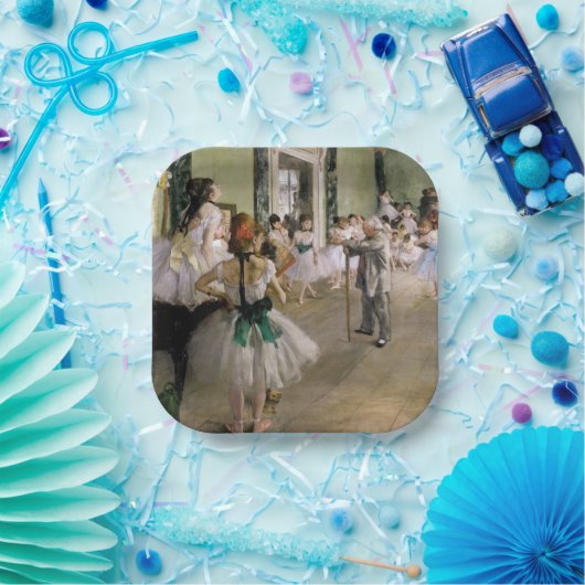 Edgar Degas - The Dance Class Pappteller (Party)