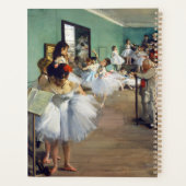 Edgar Degas - The Dance Class Planer (Rückseite)