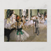 Edgar Degas - The Dance Class Postkarte (Vorderseite)