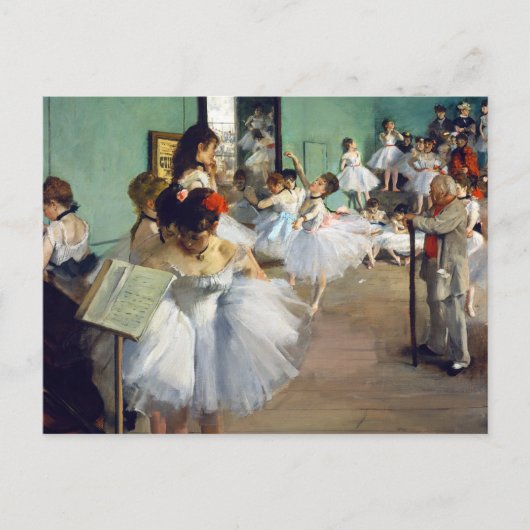 Edgar Degas - The Dance Class Postkarte (Vorderseite)