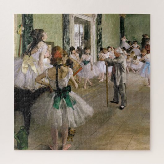 Edgar Degas - The Dance Class Puzzle (Vertikal)