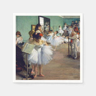 Edgar Degas - The Dance Class Serviette