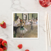 Edgar Degas - The Dance Class Serviette (Beispiel)