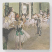 Edgar Degas - The Dance Class Steinuntersetzer (Vorderseite)