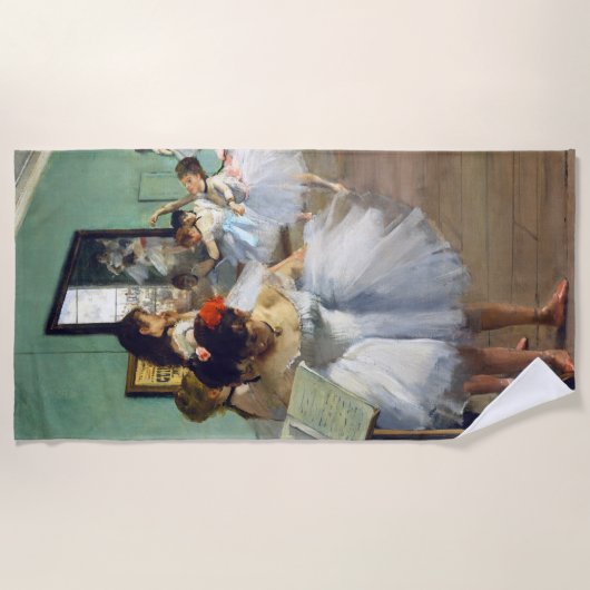Edgar Degas - The Dance Class Strandtuch (Vorderseite)