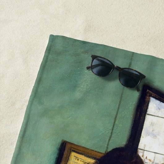 Edgar Degas - The Dance Class Strandtuch (Beispiel)