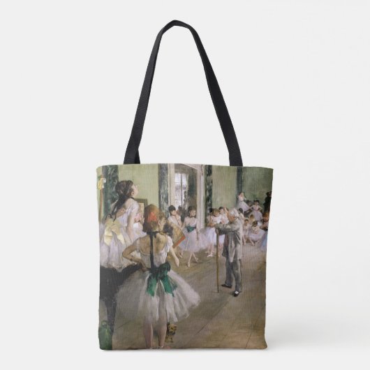 Edgar Degas - The Dance Class Tasche (Rückseite)