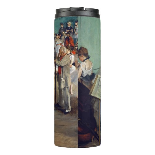 Edgar Degas - The Dance Class Thermosbecher (Rückseite)