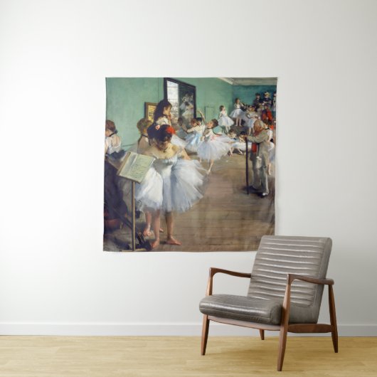 Edgar Degas - The Dance Class Wandteppich (Beispiel)
