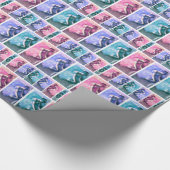 Edgar Degas The Dancer Pastel Ballerina Sparkle Geschenkpapier (Ecke)