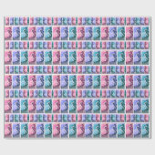 Edgar Degas The Dancer Pastel Ballerina Sparkle Geschenkpapier (Flach)