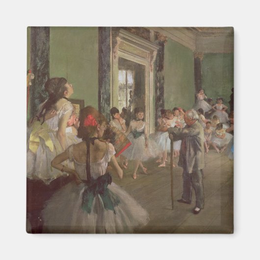 Edgar Degas | The Dancing Class, c.1873-76 Magnet (Vorne)