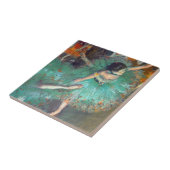 Edgar Degas - The Green Dancers - Ballet Dance Fliese (Seite)