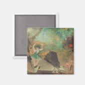 Edgar Degas | The Loge, c.1883 Magnet (Vorderseite/Rückseite)