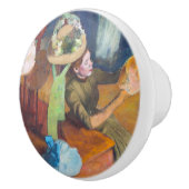 Edgar Degas - The Millinery Shop Keramikknauf (Rechts)