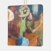 Edgar Degas - The Millinery Shop Keramikornament (Links)