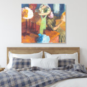 Edgar Degas - The Millinery Shop Leinwanddruck (Insitu (Schlafzimmer))