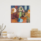 Edgar Degas - The Millinery Shop Poster (Küche)