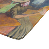 Edgar Degas - The Millinery Shop Schneidebrett (Ecke)