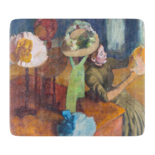 Edgar Degas - The Millinery Shop Schneidebrett