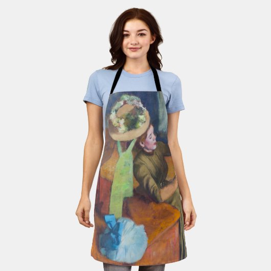 Edgar Degas - The Millinery Shop Schürze (Getragen)