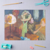 Edgar Degas - The Millinery Shop Seidenpapier (Basteln)