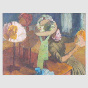 Edgar Degas - The Millinery Shop Seidenpapier