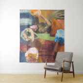 Edgar Degas - The Millinery Shop Wandteppich (Beispiel)