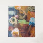 Edgar Degas - The Millinery Shop Wandteppich (Vorderseite)