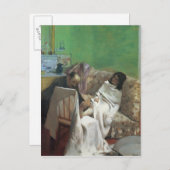 Edgar Degas | The Pedicure, 1873 Postkarte (Vorne/Hinten)