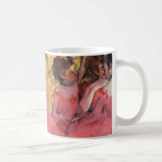 Edgar Degas The Pink Dancers Tasse (Rechts)