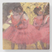 Edgar Degas The Pink Dancers Untersetzer (Vorderseite)