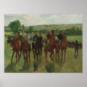Edgar Degas The Riders Poster (Vorne)