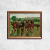 Edgar Degas The Riders Poster
