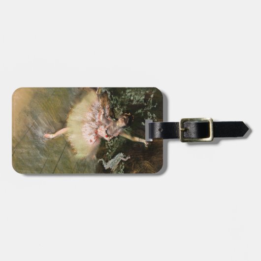 Edgar Degas - The Star 1878 Gepäckanhänger (Vorderseite horizontal)