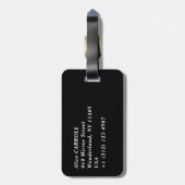 Edgar Degas - The Star 1878 Gepäckanhänger (Rückseite vertikal)