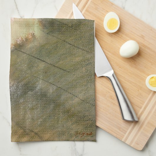 Edgar Degas - The Star 1878 Geschirrtuch (Viertel Falte)