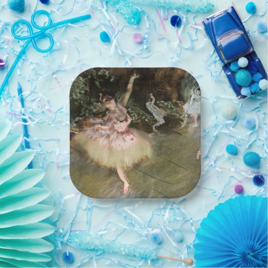 Edgar Degas - The Star 1878 Pappteller (Party)