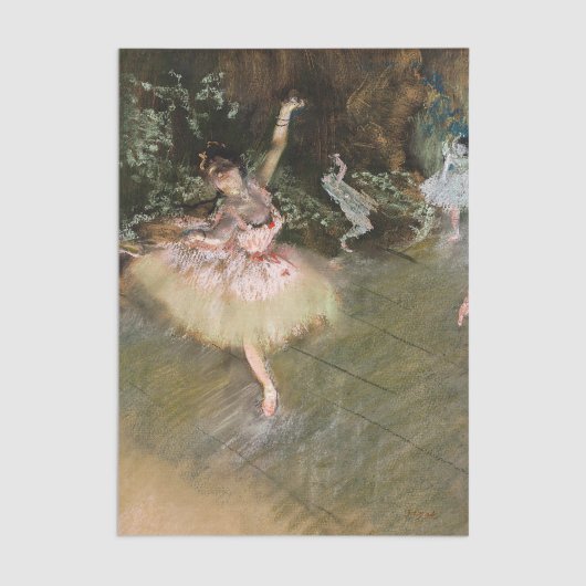 Edgar Degas - The Star 1878 Seidenpapier