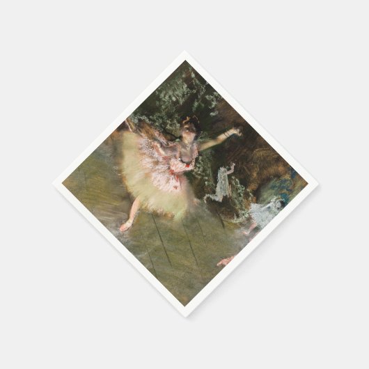 Edgar Degas - The Star 1878 Serviette (Ecke)