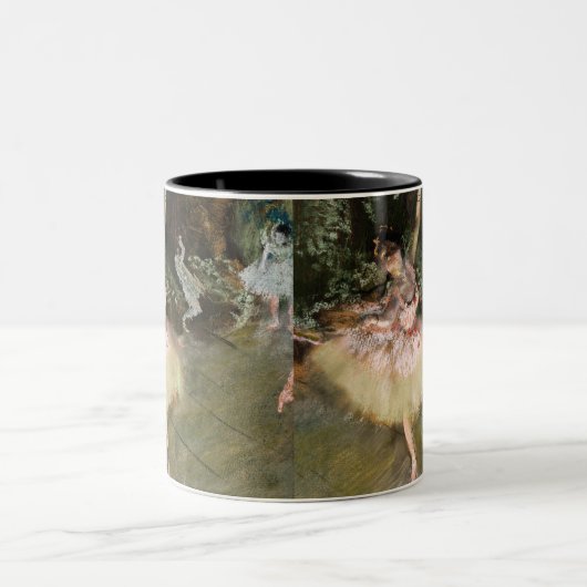 Edgar Degas - The Star 1878 Zweifarbige Tasse (Mittel)