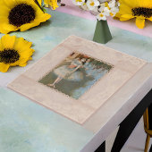 Edgar Degas The Star Dancer mit Lace Trim Fliese