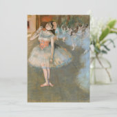 Edgar Degas - The Star Dankeskarte (Stehend Vorderseite)