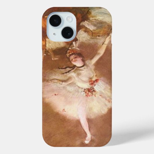 Edgar Degas The Star iPhone Case (Rückseite)