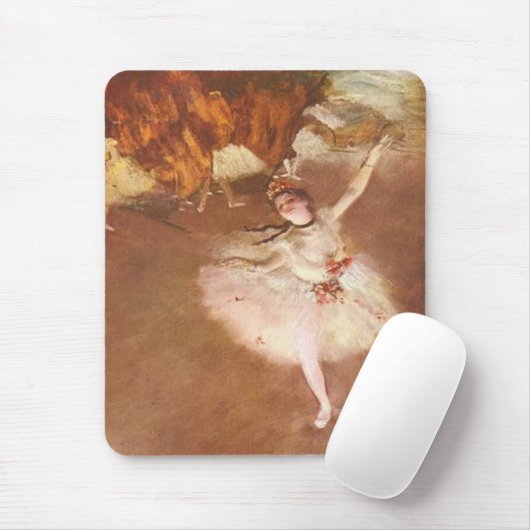 Edgar Degas The Star Mousepad (Mit Mouse)