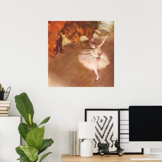 Edgar Degas The Star Poster (Heimbüro)